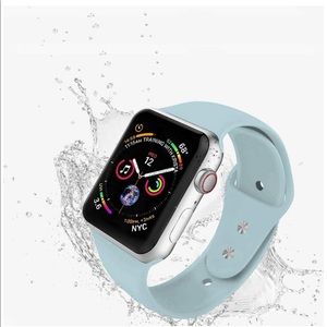 Apple Watch band. Turquoise